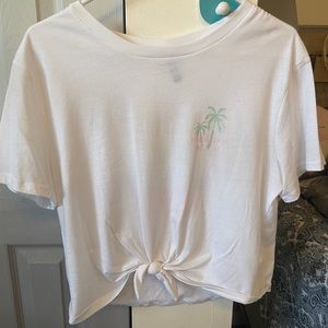 White H&M summer t-shirt